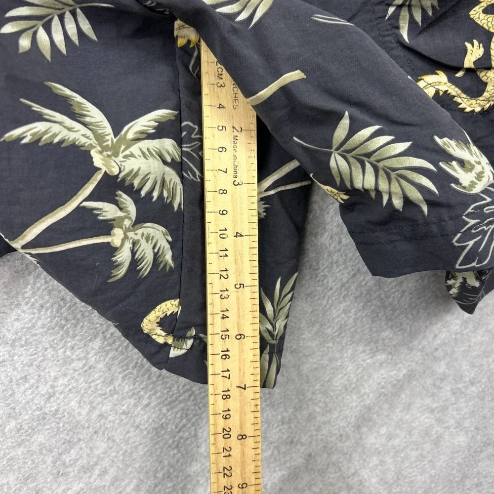 Tommy Bahama Shorts Men Large Hawaiian Chinese Dragon Tropical Swim Trunks Board